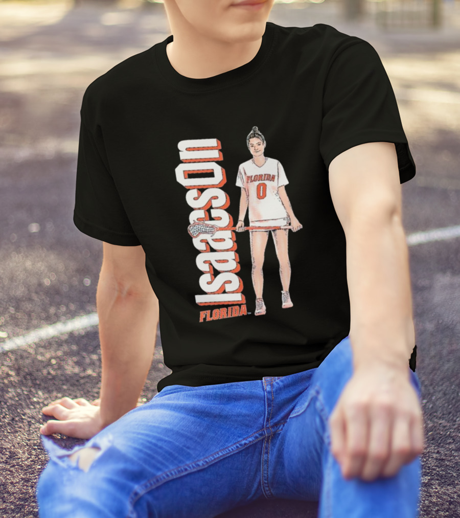 Isaacson Florida Gators Softball Player T-Shirt