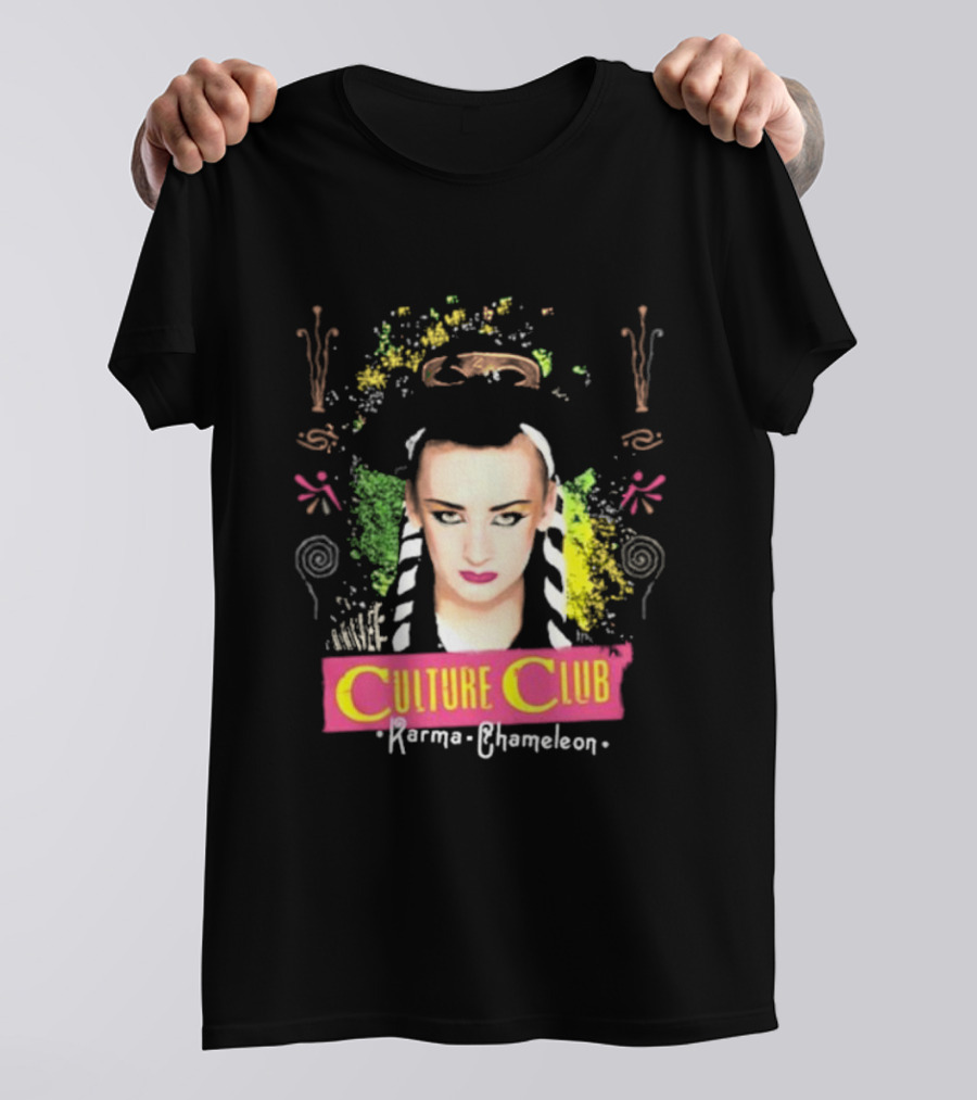 Culture Club Karma Chameleon Boy George T-Shirt