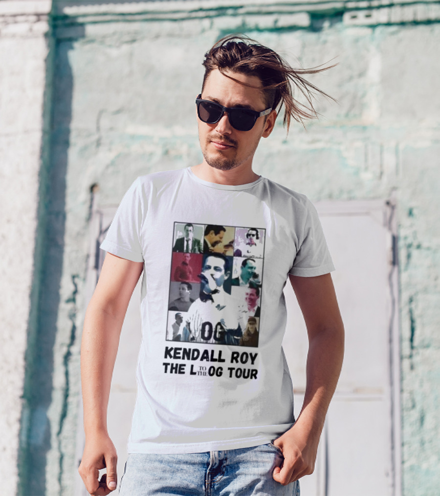 Kendall Roy Iconic Moments Collage The L To The Og Tour T-Shirt