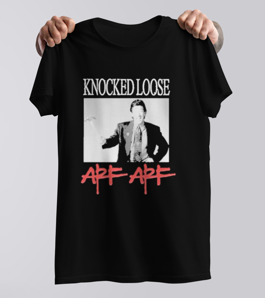 Knocked Loose Arf Arf Hammer Iconic Character T-Shirt