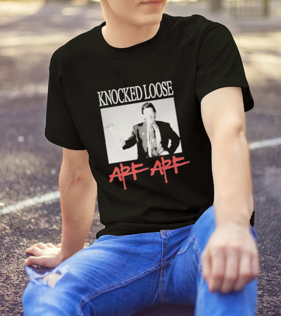 Knocked Loose Arf Arf Hammer Iconic Character T-Shirt
