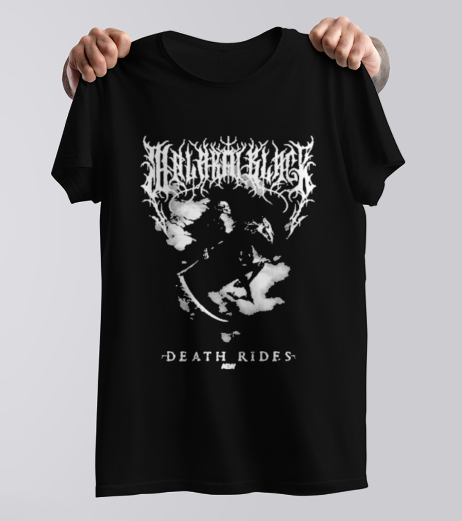 Malakai Black Death Rides AEW T-Shirt