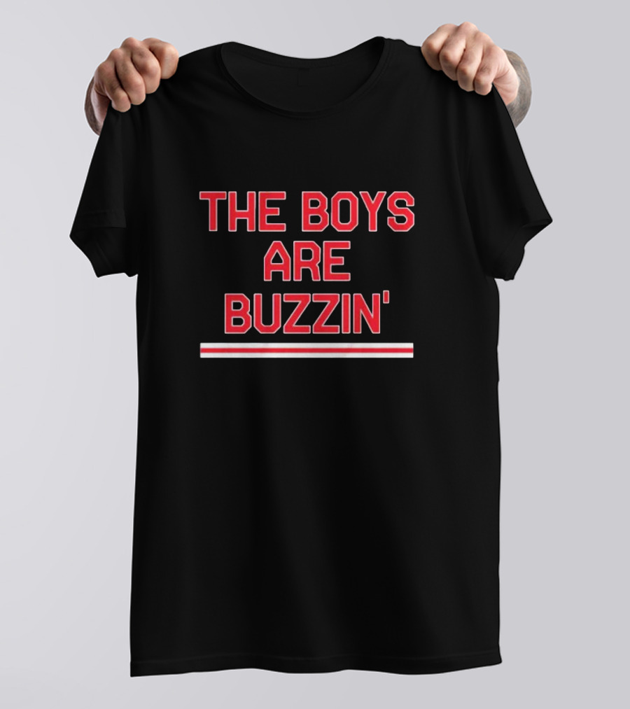 New York Hockey The Boys Are Buzzin' Buzzing Vibes T-Shirt