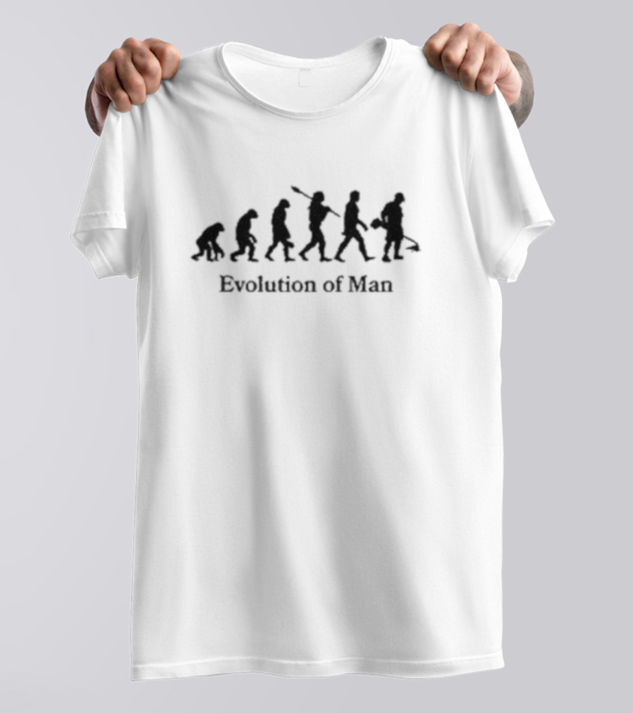 Evolution Of Man Archaeologist Progression T-Shirt