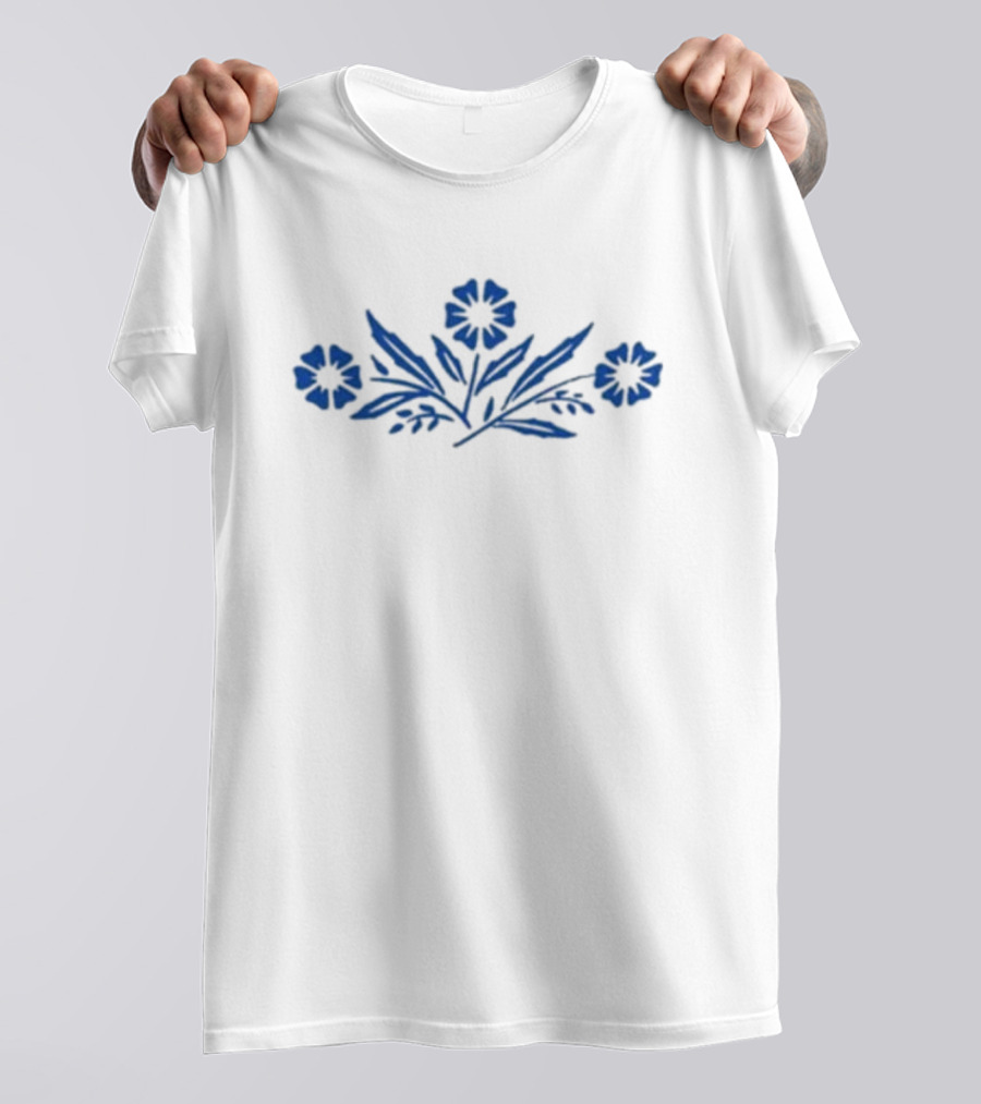 Corningware Vintage Blue Floral Pattern Feels So Good T-Shirt