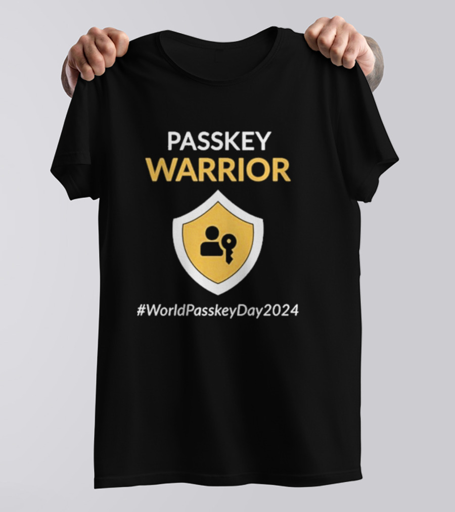 Passkey Warrior Fido Alliance World Passkey Day T-Shirt