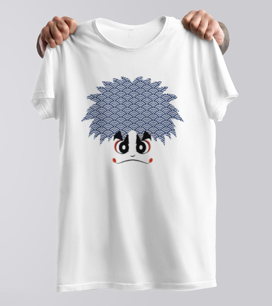 Gare Goemon Goemon Japanese Wave Hairstyle T-Shirt