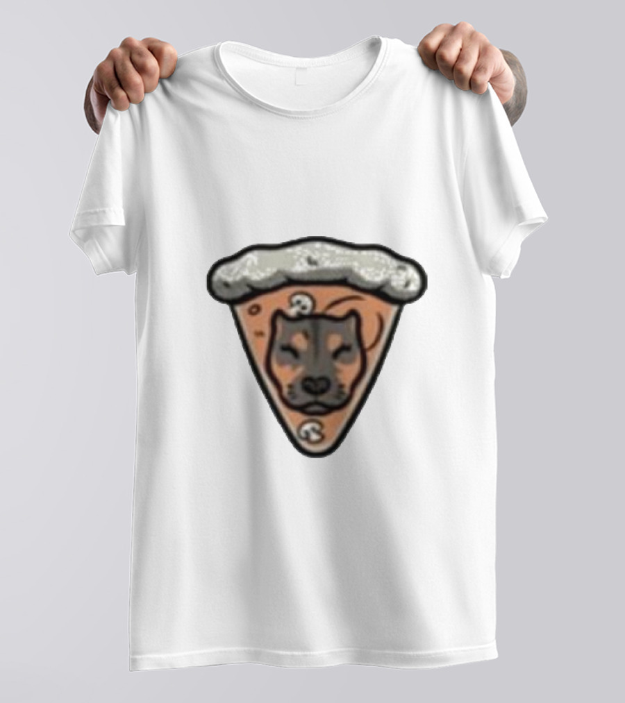 Miss Peaches X Bodoggos Pizza Dog Slice T-Shirt