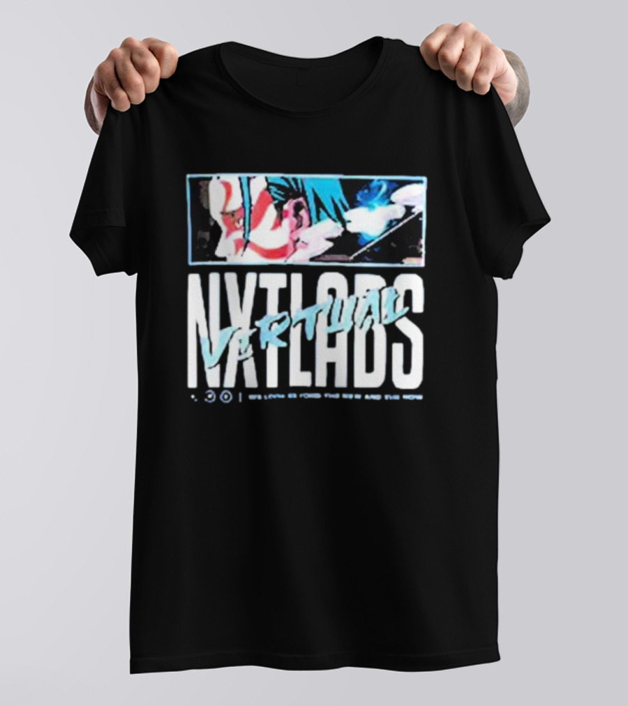 Nxtlabs Virtual We Look Beyond The New And The Now Anime T-Shirt