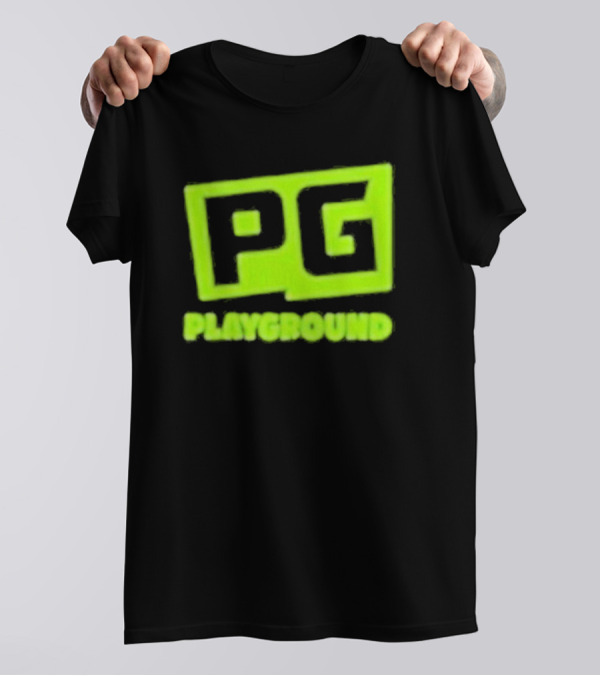 PG Playground Retro Style Block T-Shirt