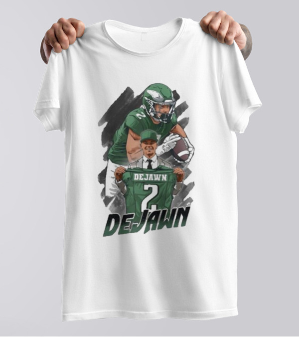 Philadelphia Eagles DeJawn Football Fan Jersey 2 T-Shirt
