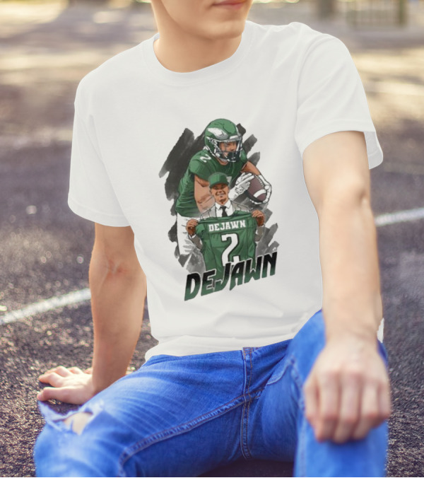 Philadelphia Eagles DeJawn Football Fan Jersey 2 T-Shirt