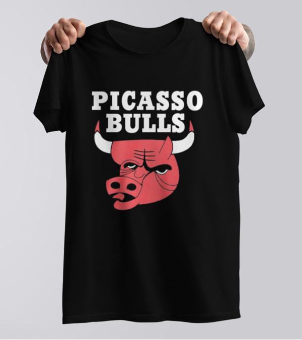 PICASSO BULLS Red Bull Head T-Shirt