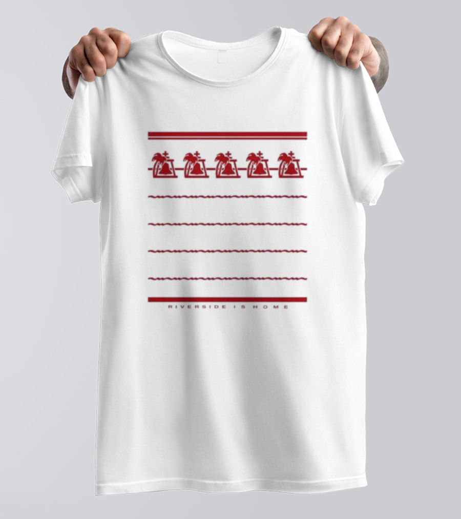 Riverside Is Home Riv-n-out Five Walking Figures T-Shirt
