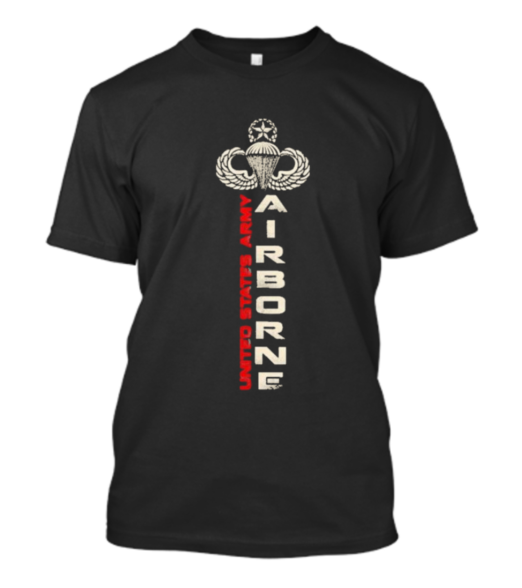 United States Army Airborne Parachutist Badge T-Shirt
