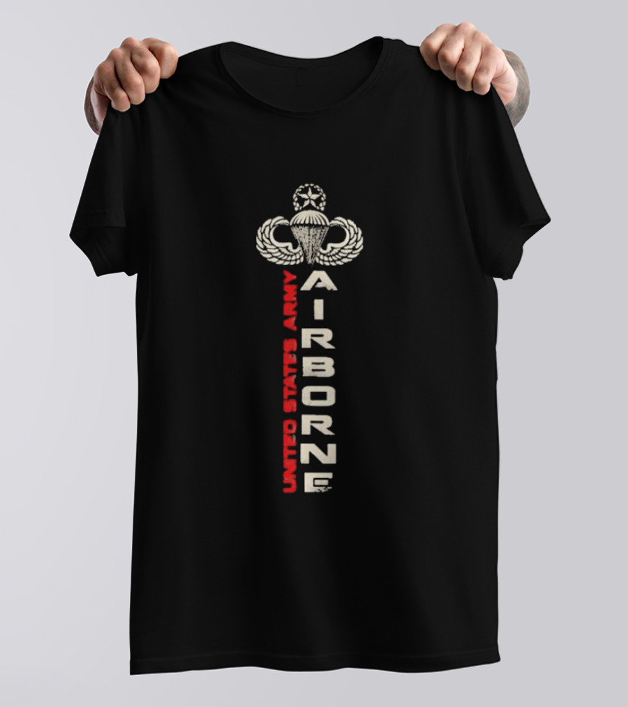United States Army Airborne Parachutist Badge T-Shirt