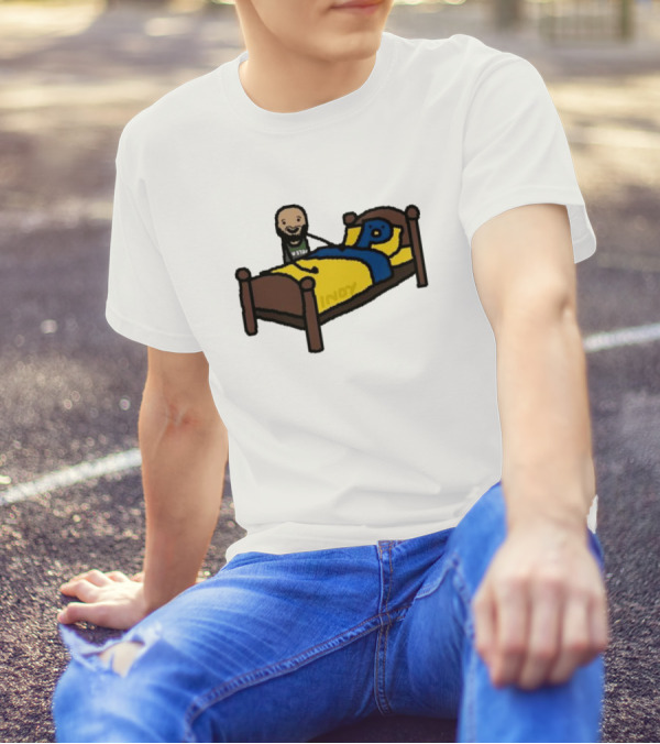 Derrick Night Night NBA Paint Sleepy Bedtime Cartoon T-Shirt