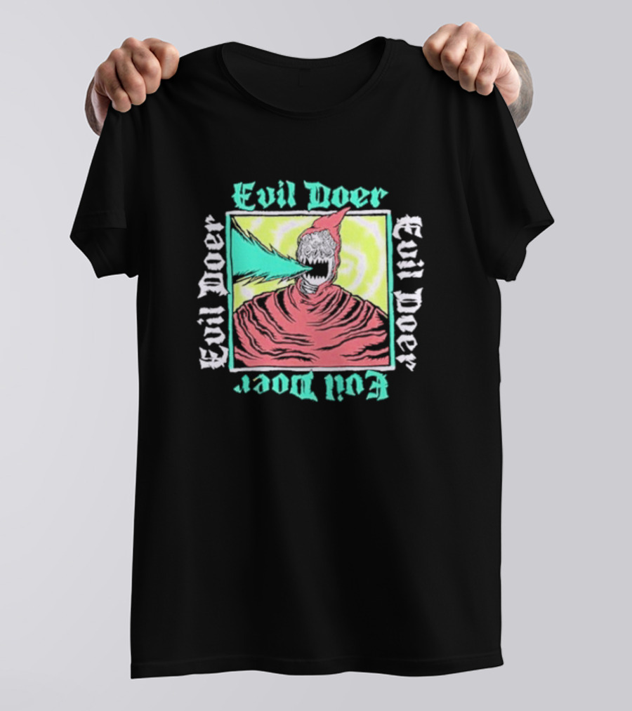 Evil Doer Creepy Monster Illustration June T-Shirt
