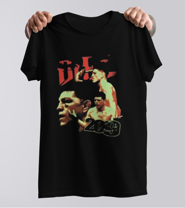 Nick Diaz Full Violence 209 T-Shirt