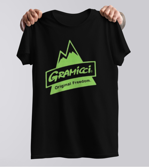 Gramicci Original Freedom Green Mountain T-Shirt