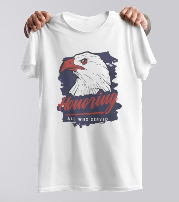 Honoring All Who Served Eagle T-Shirt