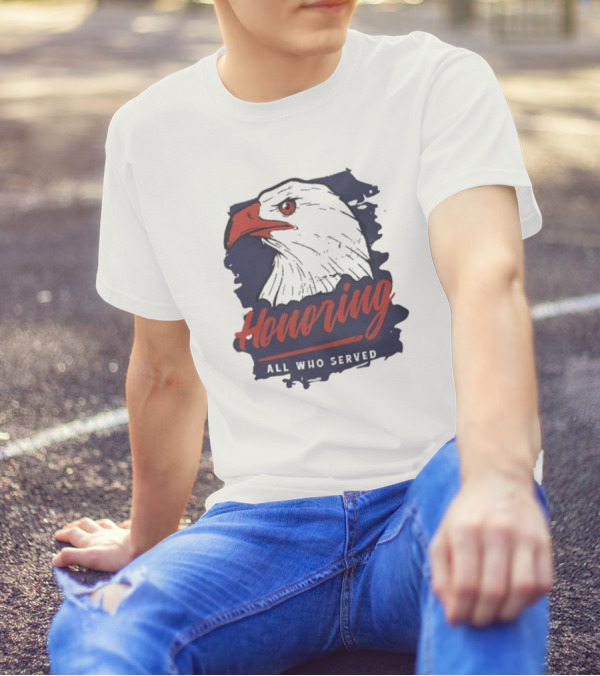 Honoring All Who Served Eagle T-Shirt