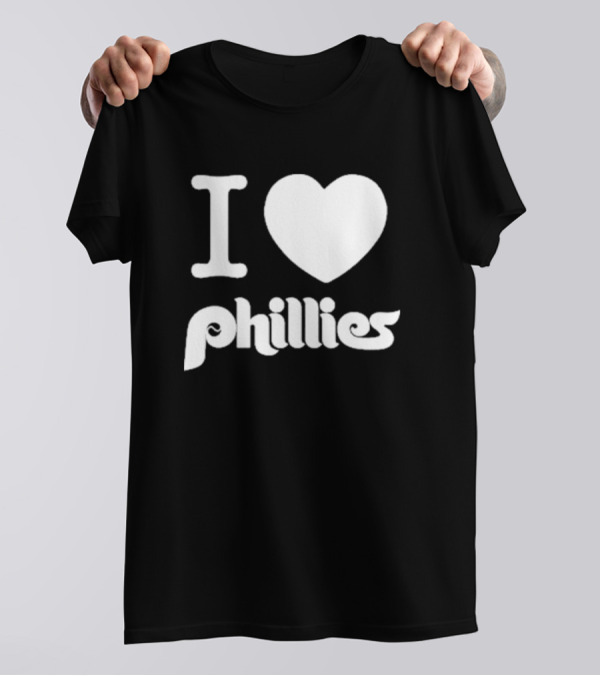 I Heart Phillies Fan Night Team Spirit T-Shirt