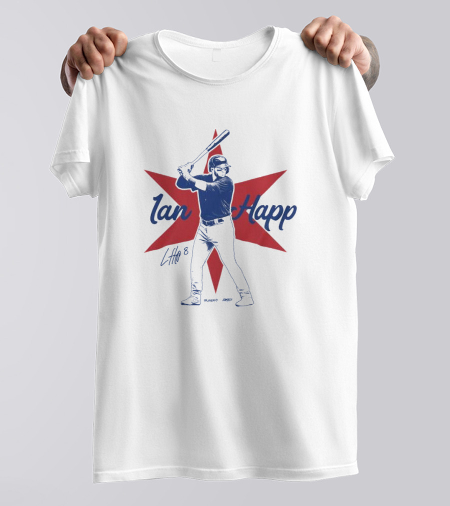 Ian Happ Signature Series Baseball Star Player T-Shirt