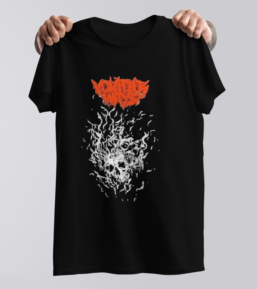 Volatile Ways Skull Fire Release My Tortured Soul T-Shirt