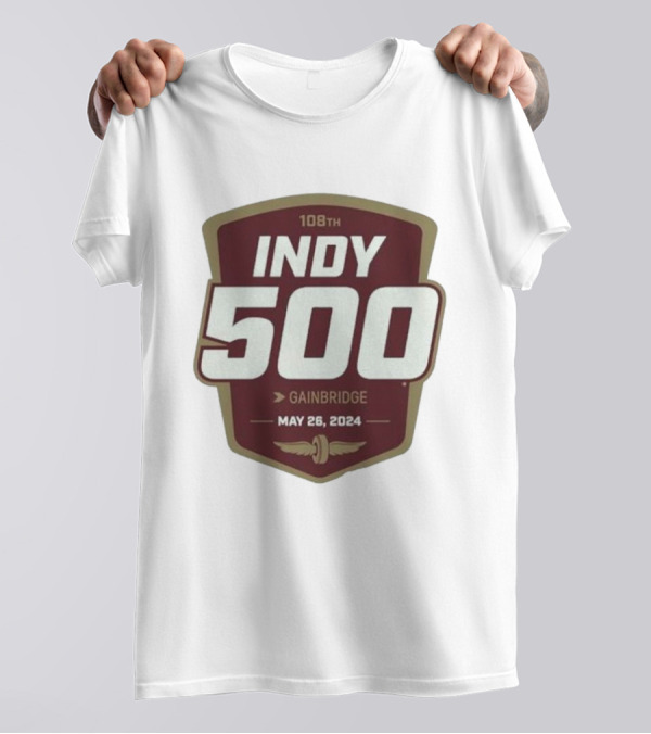 108th Indy 500 Gainbridge May 26 T-Shirt