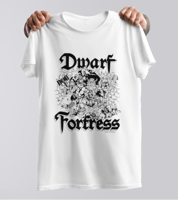 Dwarf Fortress Necromancer’s Tower Bay 12 Games T-Shirt