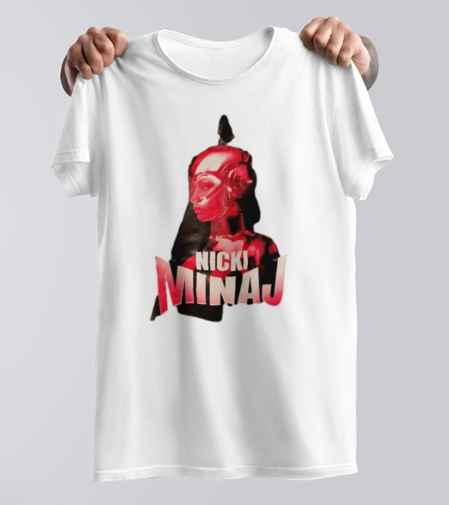 Nicki Minaj Red Robot Futuristic T-Shirt