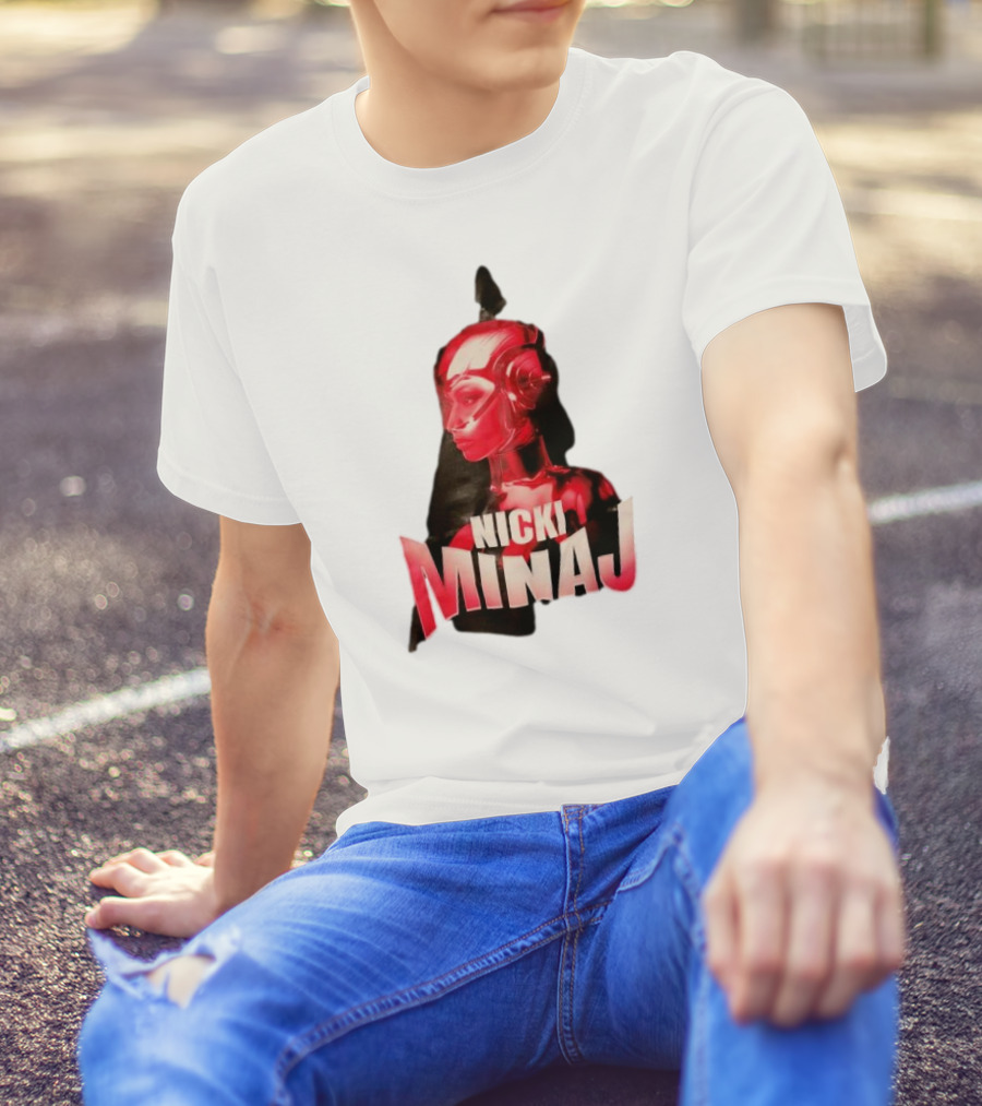 Nicki Minaj Red Robot Futuristic T-Shirt