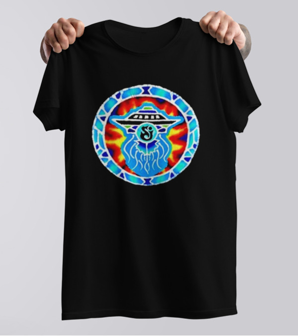 The String Cheese Incident Subterranean Vision UFO Psychedelic Mandala T-Shirt