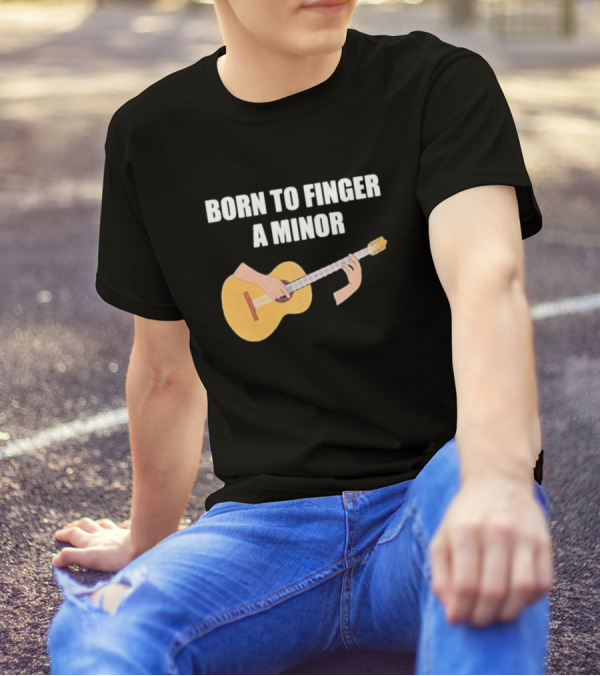 Born To Play A Minor Guitar Chord T-Shirt