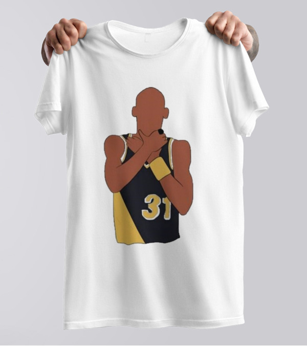 Candace Parker Reggie Miller 31 Gesture Basketball Fan T-Shirt