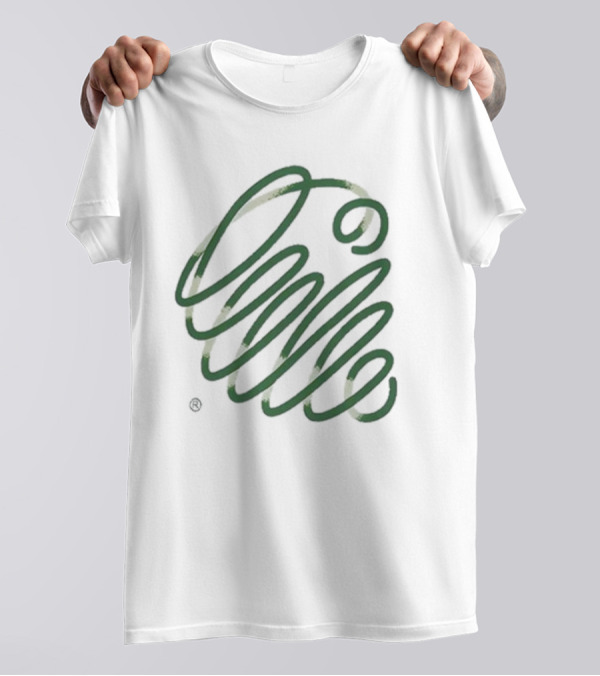 Carhartt Wip Noodle Spiral Abstract Green T-Shirt