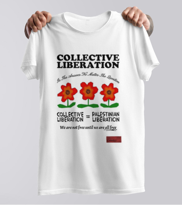 Collective Liberation Palestinian Liberation We Are Not Free Until We Are All Free T-Shirt