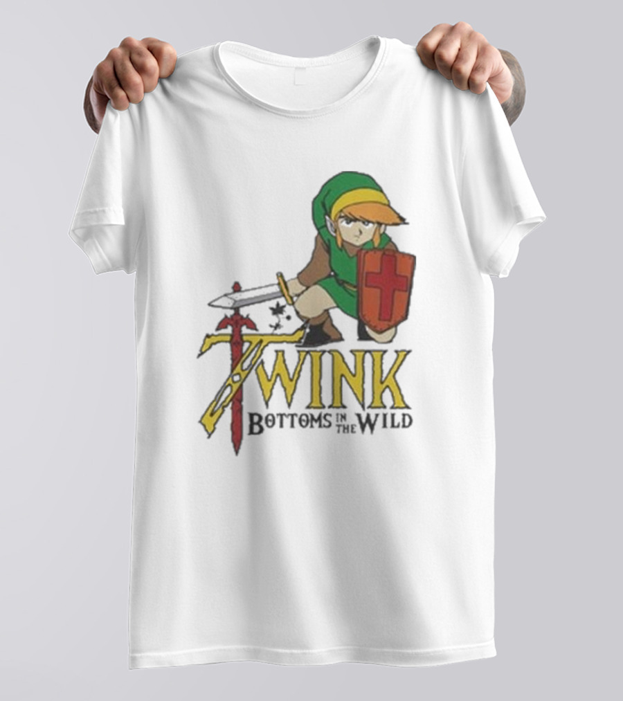 Twink Bottoms In The Wild Legend Of Zelda T-Shirt
