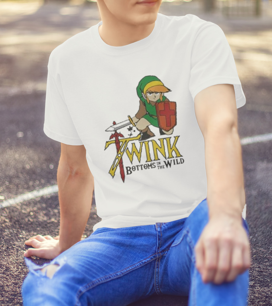 Twink Bottoms In The Wild Legend Of Zelda T-Shirt
