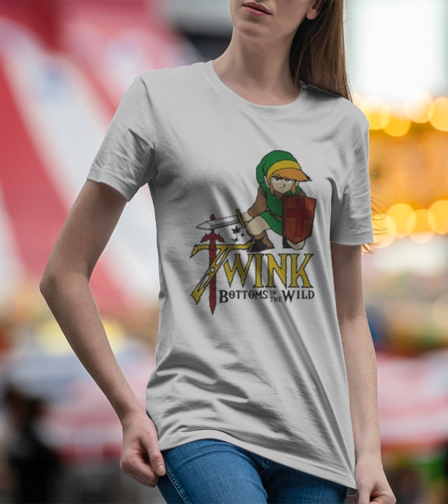 Twink Bottoms In The Wild Legend Of Zelda T-Shirt