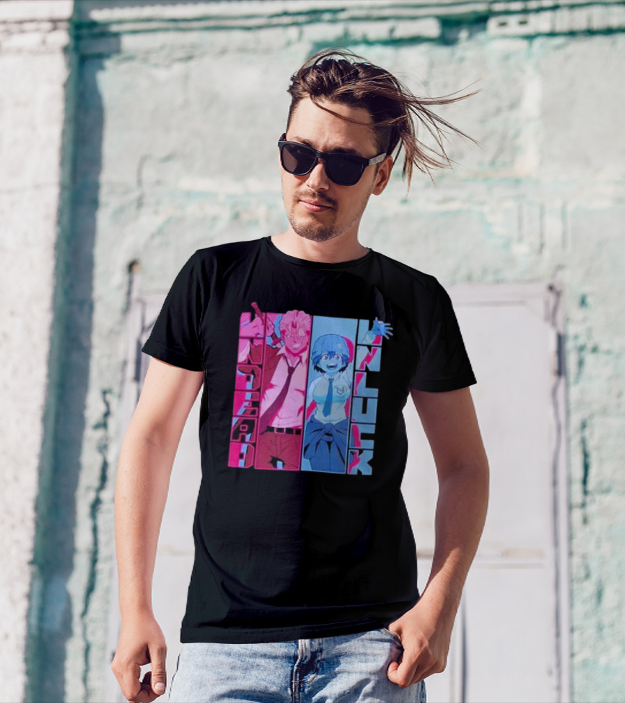 Undead Unluck Andy Fuuko Manga Panel T-Shirt