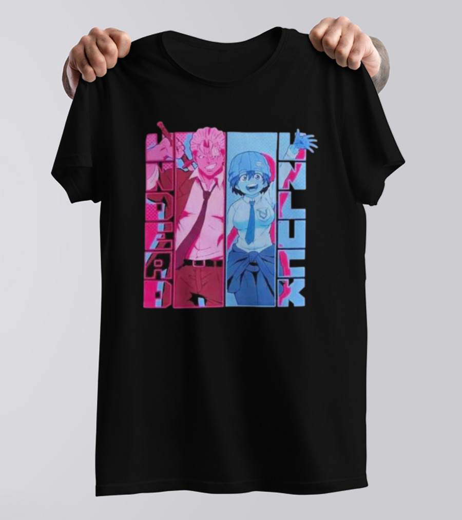 Undead Unluck Andy Fuuko Manga Panel T-Shirt