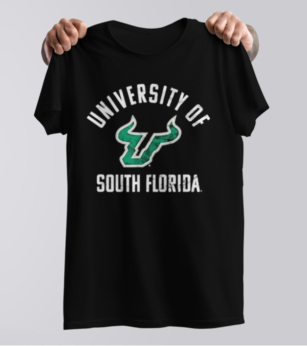 University Of South Florida Bulls Green T-Shirt