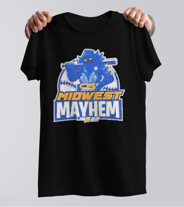 CS Midwest Mayhem USSSA Iowa Baseball T-Shirt