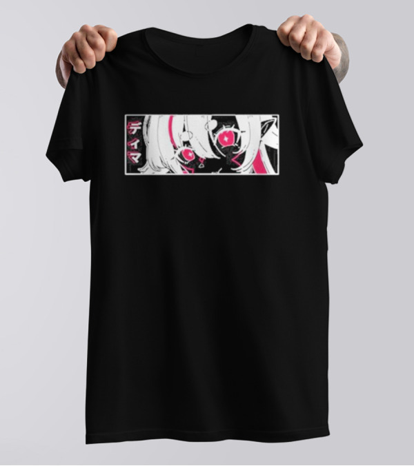 Uwumarket Dimatheduchess Primordial Anime Eyes Aesthetic T-Shirt
