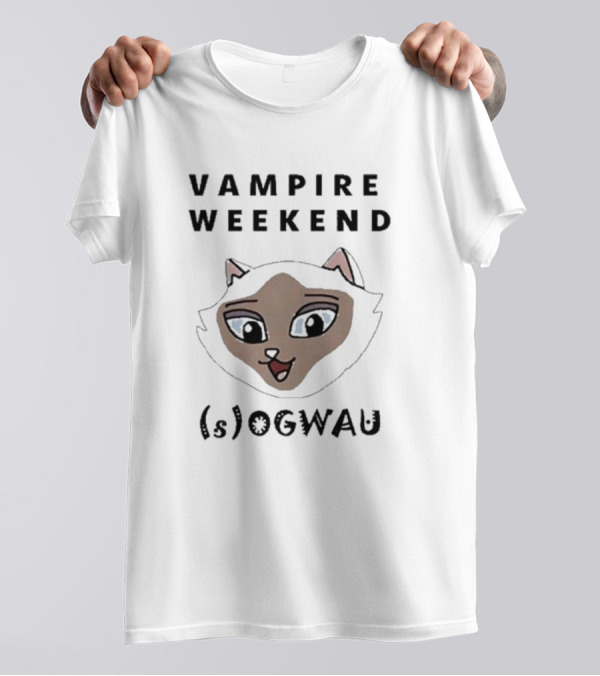 Vampire Weekend (s)OGWAU Cat Face T-Shirt
