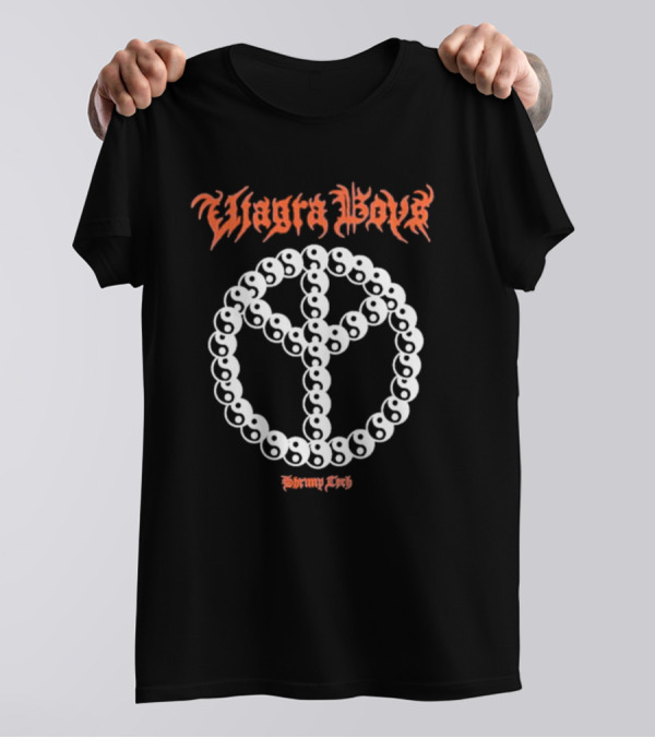 Viagra Boys Shrimp Tech Peace T-Shirt
