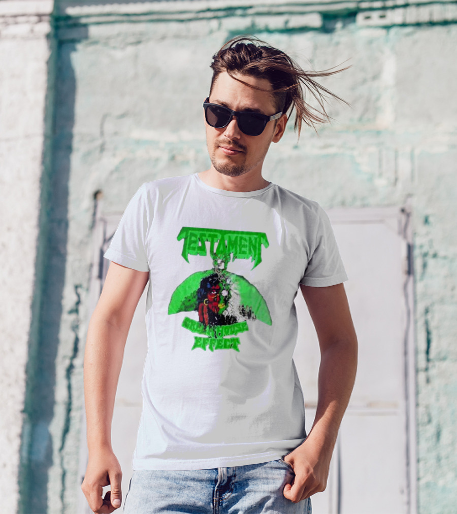 TESTAMENT Greenhouse Effect 1989 T-Shirt
