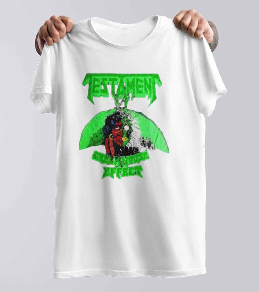 TESTAMENT Greenhouse Effect 1989 T-Shirt